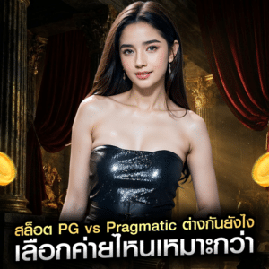 สล็อต PG vs Pragmatic ต่างกันยังไง เลือกค่ายไหนเหมาะกว่า